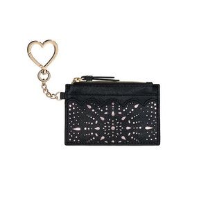 Victoria’s Secret lazer cut card case BLACK